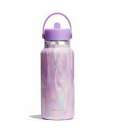 32 oz Wide Mouth with Flex Straw Cap-Jelly Purple