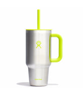 32 oz Travel Tumbler-Stainless Lime