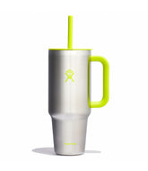 40 oz Travel Tumbler-Stainless Lime
