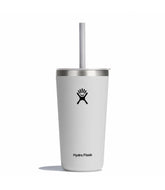 20 oz All Around™ Tumbler with Straw Lid-White