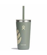 20 oz All Around™ Tumbler with Straw Lid-Botanical Bliss