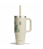 24 oz Travel Tumbler-Botanical Bliss Coconut