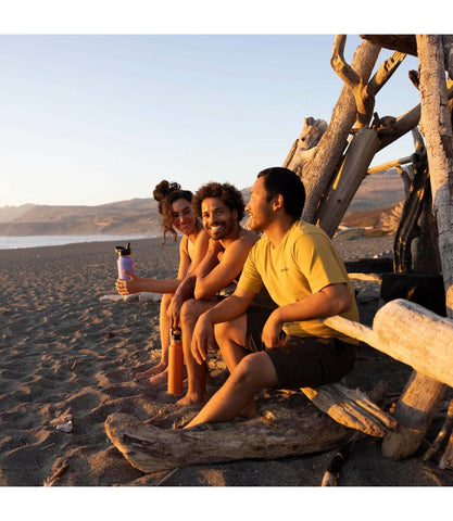 32 oz Wide Mouth with Flex Straw Cap-Lupine