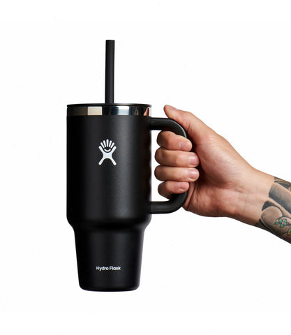 32 oz Travel Tumbler-Black