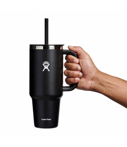 40 oz Travel Tumbler-Black