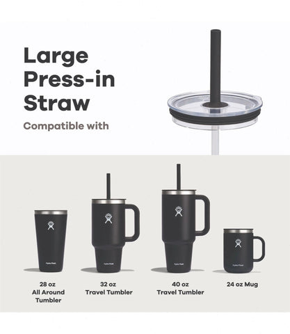 Large Press-In Straw Lid