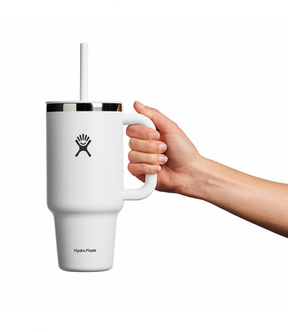 32 oz Travel Tumbler-White