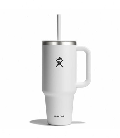 40 oz Travel Tumbler-White