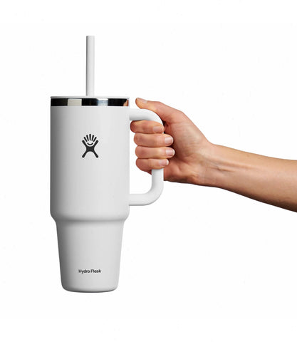 40 oz Travel Tumbler-White