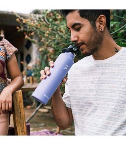 24 oz Standard Mouth with Flex Straw Cap-Indigo