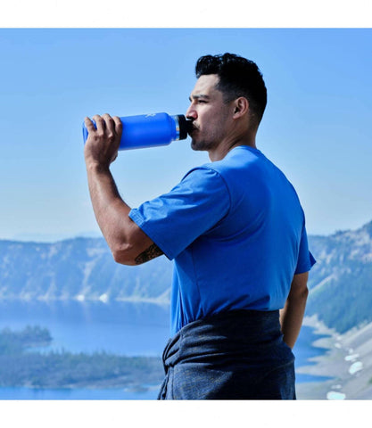 32 oz Wide Mouth with Flex Chug Cap-Cascade