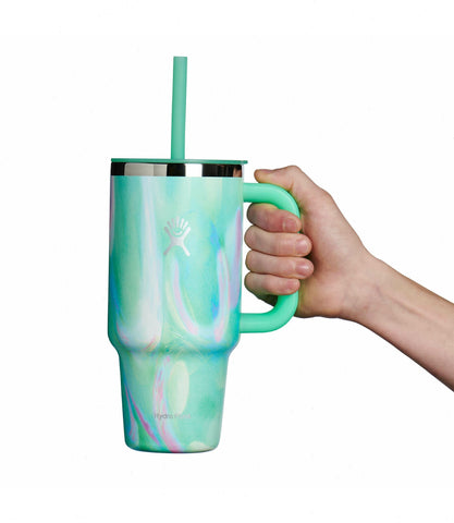 32 oz Travel Tumbler-Jelly Green