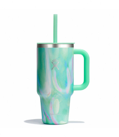 32 oz Travel Tumbler-Jelly Green