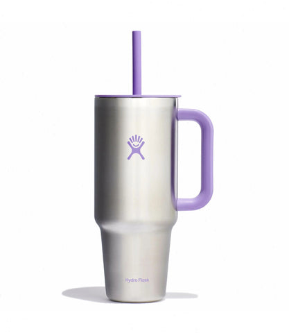 40 oz Travel Tumbler-Stainless Violet