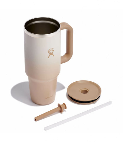 40 oz Travel Tumbler-Honey Ombre