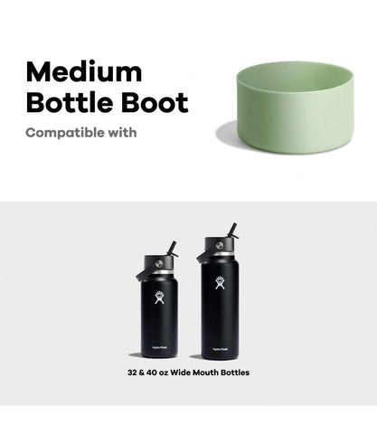 Medium Bottle Boot-Aloe