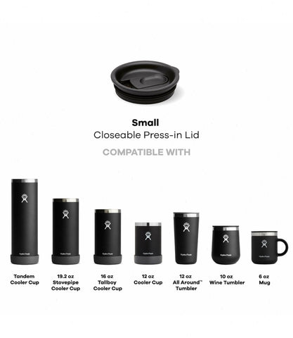 Small Closeable Press-In Lid