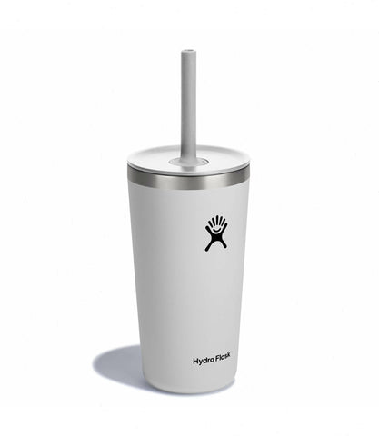 20 oz All Around™ Tumbler with Straw Lid-White