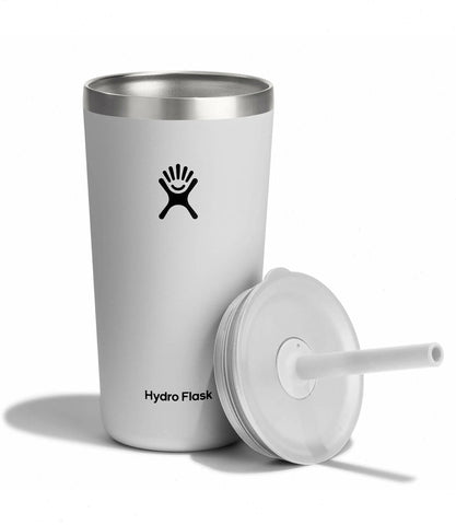 20 oz All Around™ Tumbler with Straw Lid-White