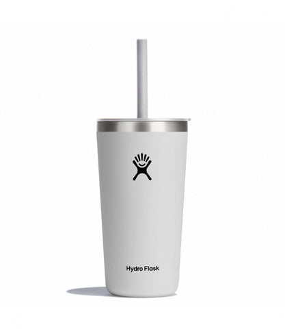 20 oz All Around™ Tumbler with Straw Lid-White