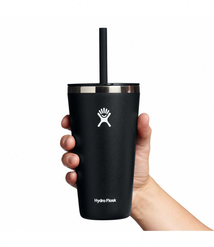 28 oz All Around™ Tumbler with Straw Lid-Black