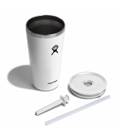 28 oz All Around™ Tumbler with Straw Lid-White