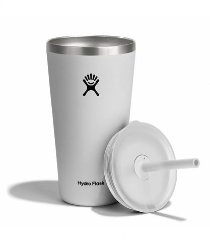 28 oz All Around™ Tumbler with Straw Lid-White