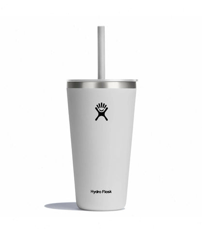 28 oz All Around™ Tumbler with Straw Lid-White