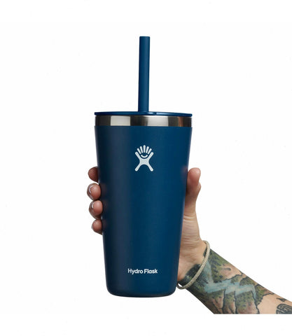 28 oz All Around™ Tumbler with Straw Lid-Indigo