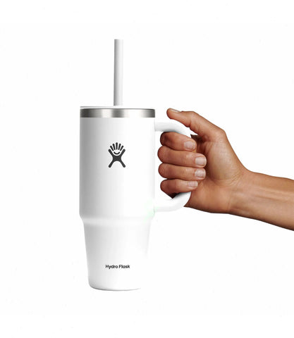 24 oz Travel Tumbler-White