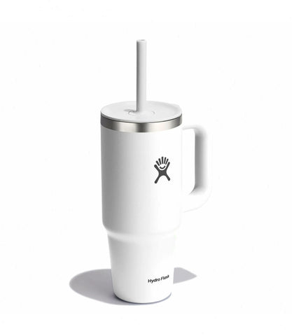 24 oz Travel Tumbler-White