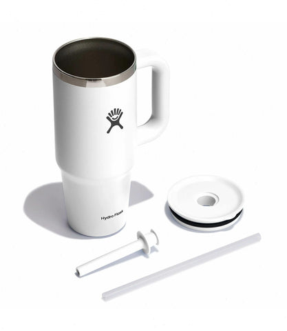 24 oz Travel Tumbler-White
