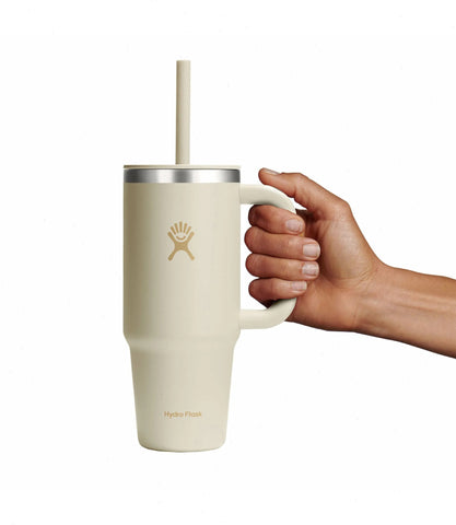 24 oz Travel Tumbler-Coconut