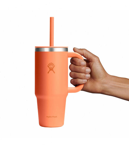 24 oz Travel Tumbler-Nectar Orange
