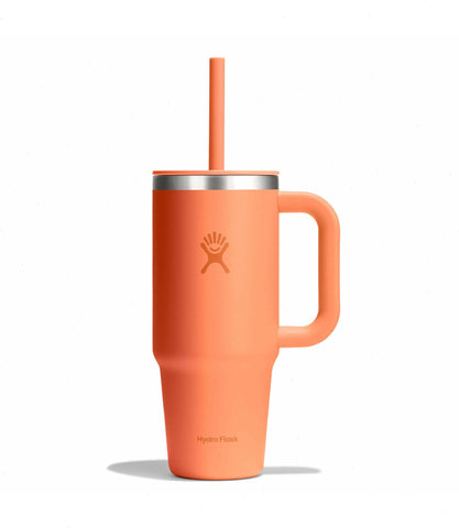 24 oz Travel Tumbler-Nectar Orange