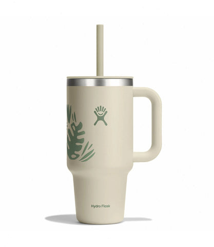 32 oz Travel Tumbler-Botanical Bliss Coconut