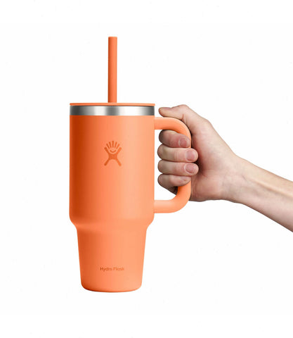 32 oz Travel Tumbler-Nectar Orange