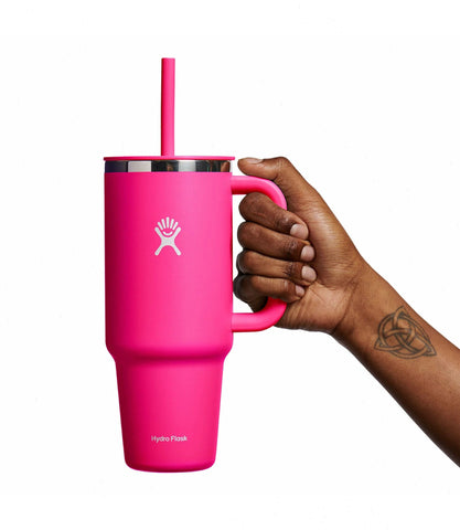 40 oz Travel Tumbler-Zinnia