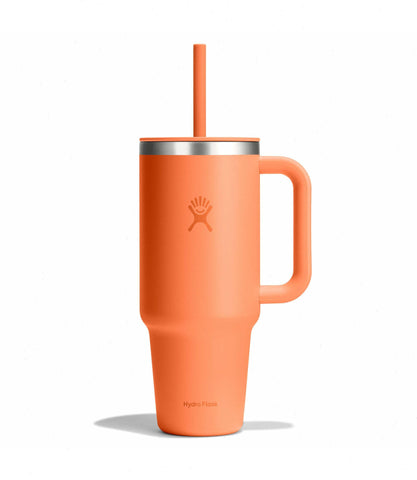 40 oz Travel Tumbler-Nectar Orange