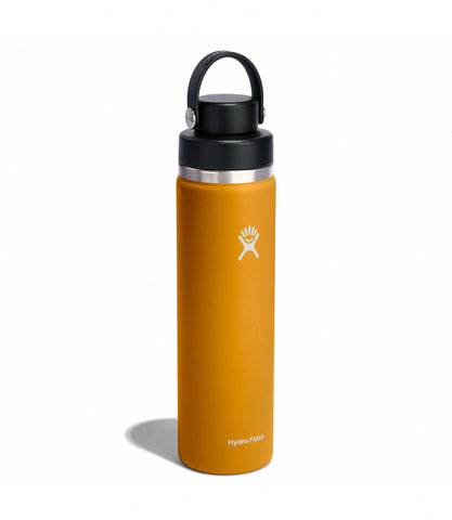 24 oz Wide Mouth with Flex Chug Cap-Fossil