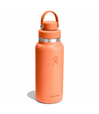 32 oz Wide Mouth with Flex Chug Cap-Nectar Orange