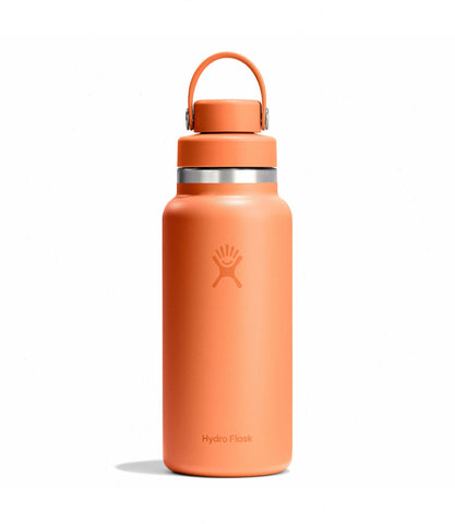 32 oz Wide Mouth with Flex Chug Cap-Nectar Orange