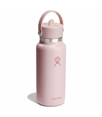 32 oz Wide Mouth with Flex Straw Cap-Tonal Trillium