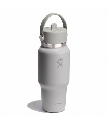 24 oz Wide Mouth Travel Bottle with Flex Straw Cap