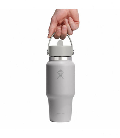 24 oz Wide Mouth Travel Bottle with Flex Straw Cap