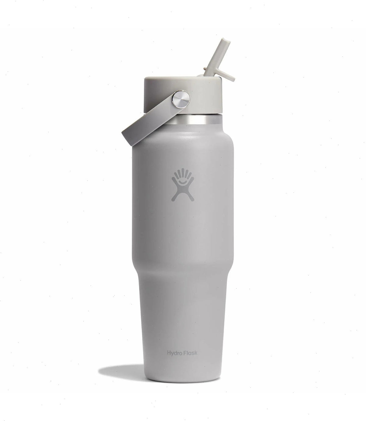 32 oz Wide Mouth Travel Bottle with Flex Straw Cap-Tonal Birch