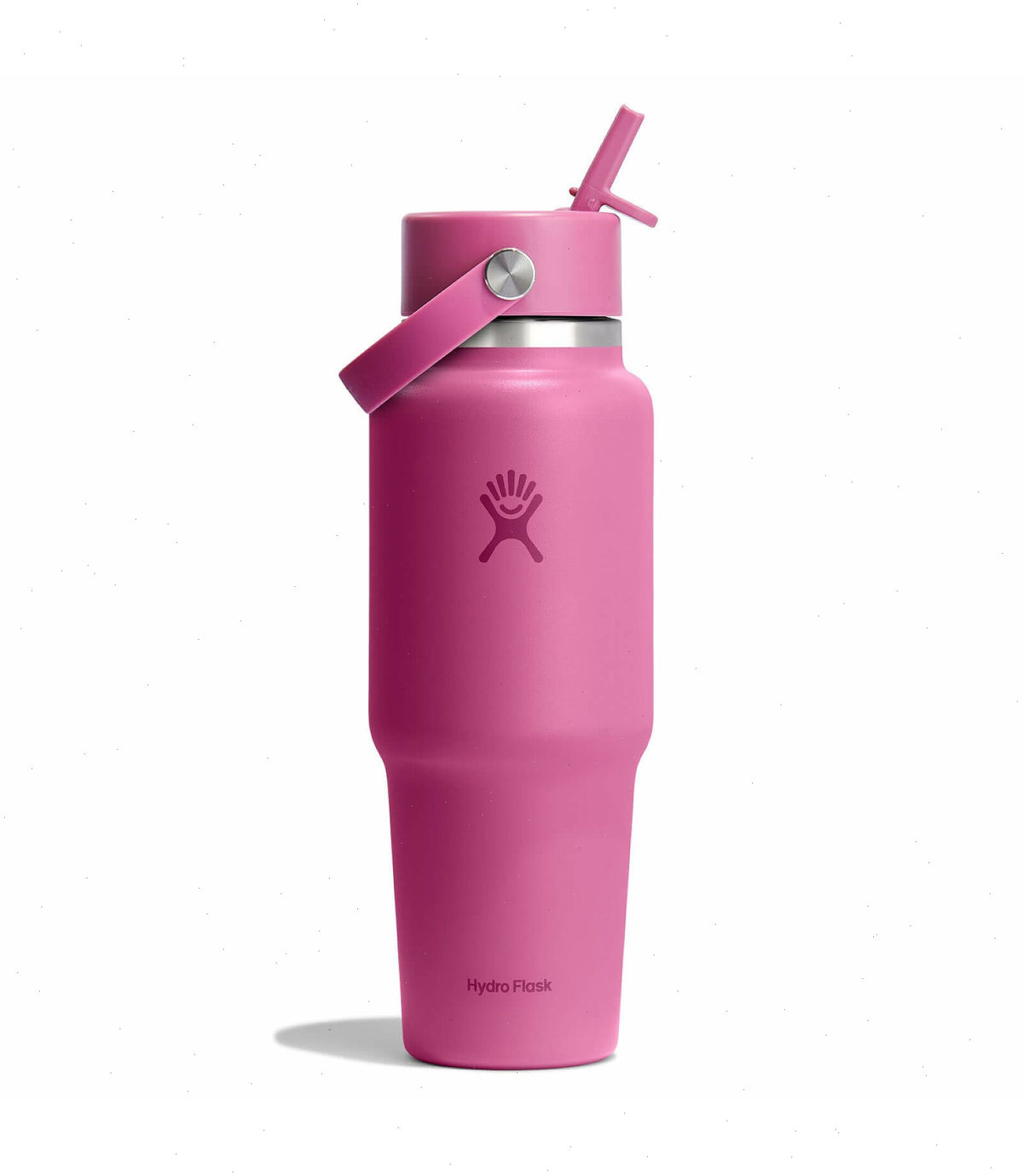 32 oz Wide Mouth Travel Bottle with Flex Straw Cap-Reef