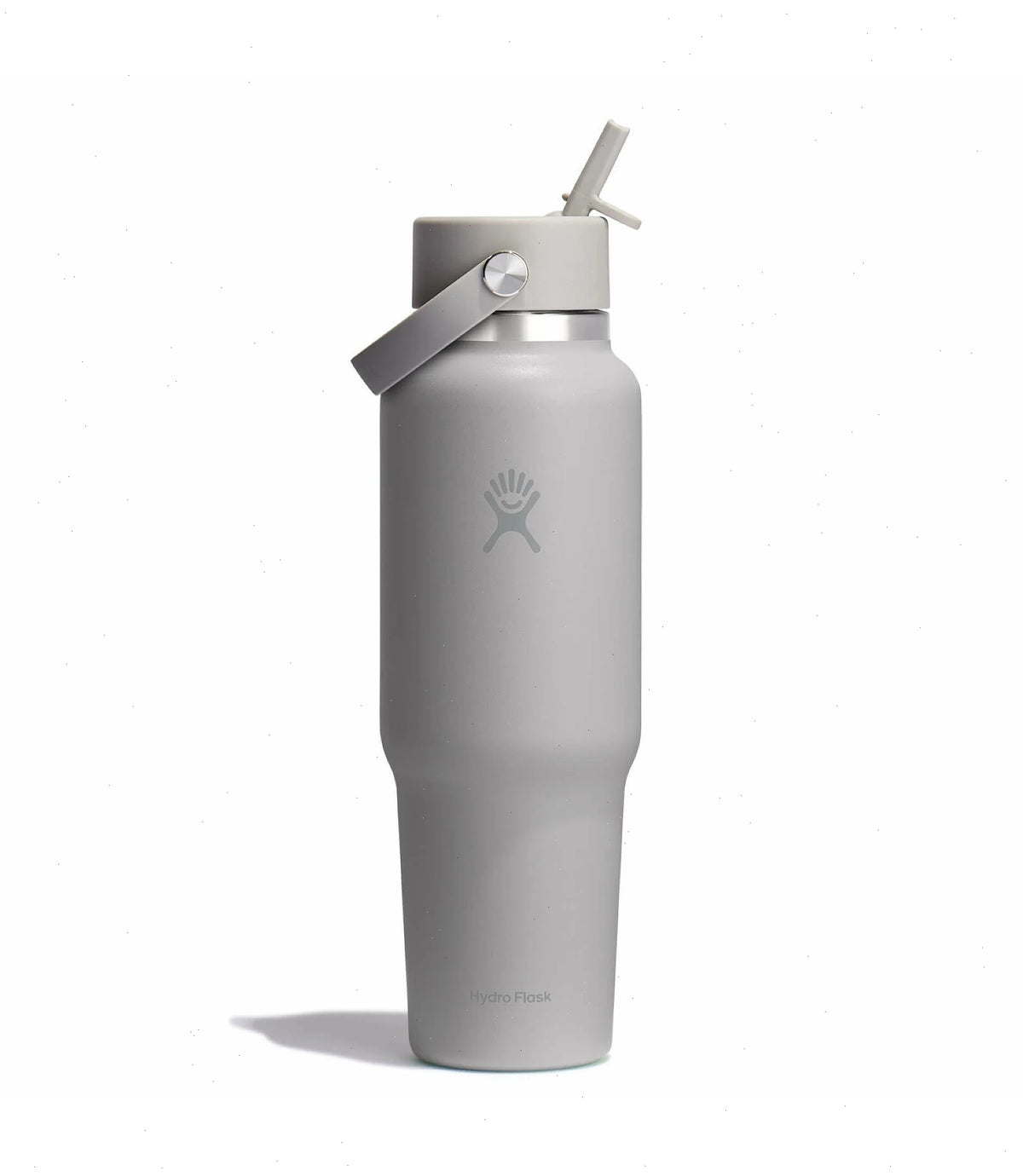 40 oz Wide Mouth Travel Bottle with Flex Straw Cap-Tonal Birch