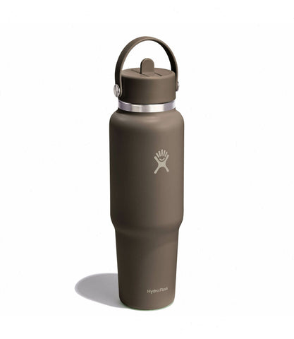 40 oz Wide Mouth Travel Bottle with Flex Straw Cap-Sandpiper