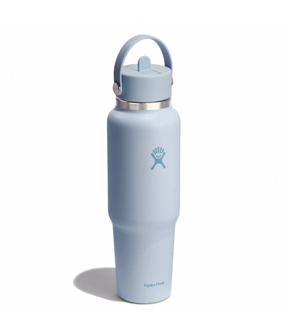 40 oz Wide Mouth Travel Bottle with Flex Straw Cap-Surf